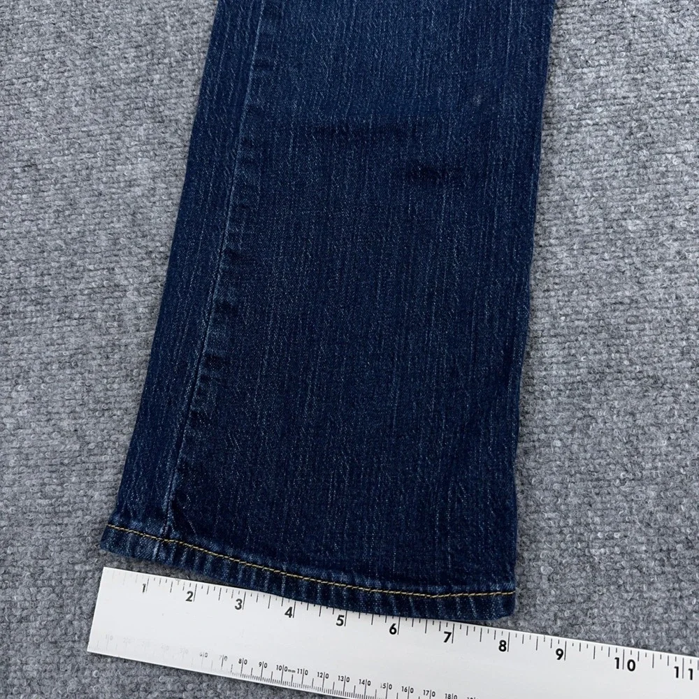 Levi's 527 Slim Bootcut Jeans Men's 30x32 Dark Wash Stretch Denim Western